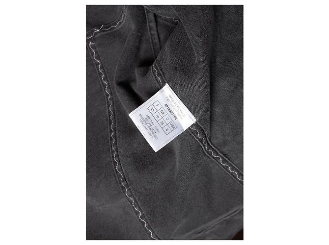 Christian Dior, Blazer y vaqueros de denim gris - vista 7