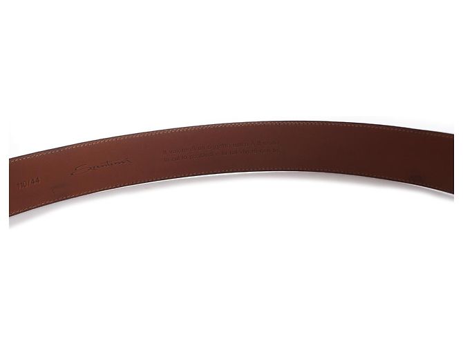 Santoni, Ledergürtel braun - Ansicht 5