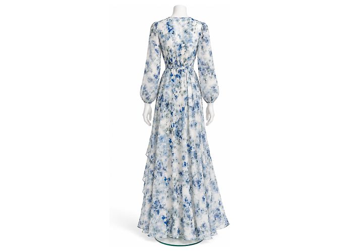 Jenny Packham Wickelkleid mit Blumenprint - Ansicht 4