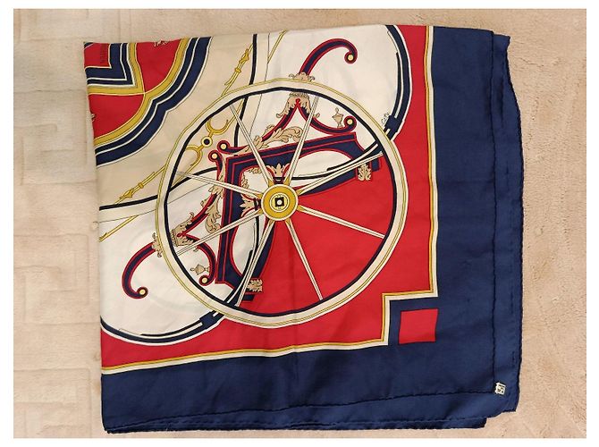 Foulard Hermès Washington's Carriage in seta - vista 13