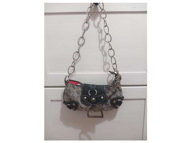 Borsa Guess Monogram Y2K - vista 3