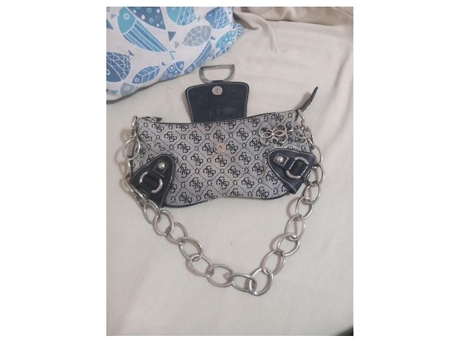 Borsa Guess Monogram Y2K - vista 9