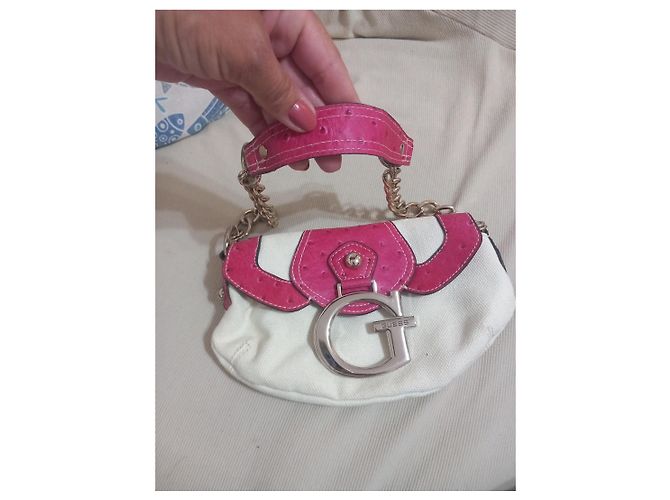 Borsa Guess Y2K in pelle di struzzo - vista 3