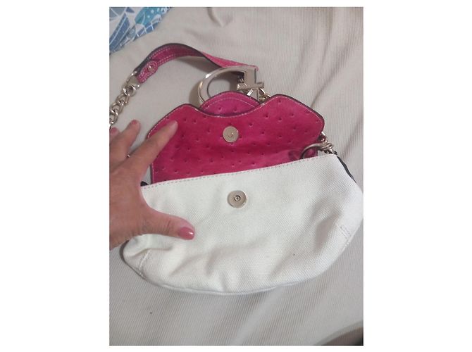 Borsa Guess Y2K in pelle di struzzo - vista 5