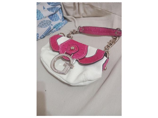 Borsa Guess Y2K in pelle di struzzo - vista 8