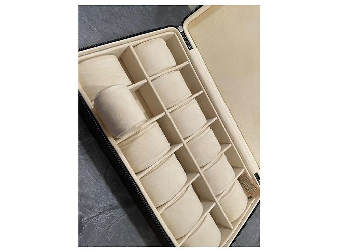 Rolex Uhrenbox braunes Leder - Ansicht 5