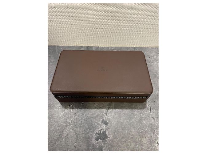 Rolex Uhrenbox braunes Leder - Ansicht 6