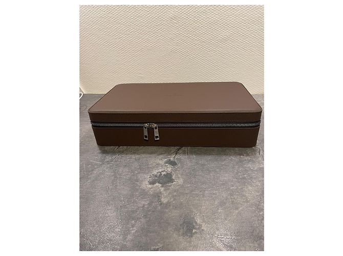 Rolex Uhrenbox braunes Leder - Ansicht 7