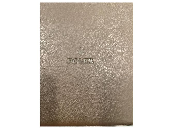 Rolex Uhrenbox braunes Leder - Ansicht 8
