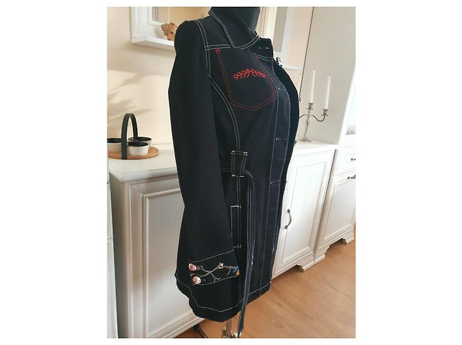 John Galliano Bestickte Denimjacke - Ansicht 11