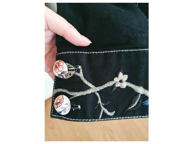 John Galliano Bestickte Denimjacke - Ansicht 13