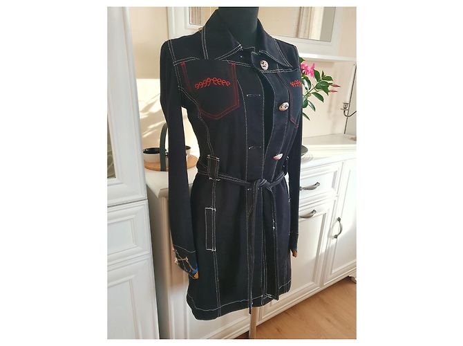 John Galliano Bestickte Denimjacke - Ansicht 16