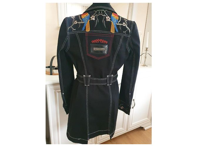 John Galliano Bestickte Denimjacke - Ansicht 2