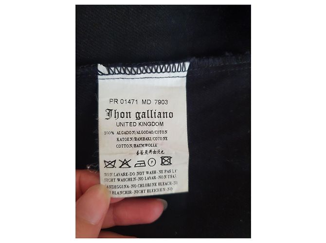 John Galliano Bestickte Denimjacke - Ansicht 4