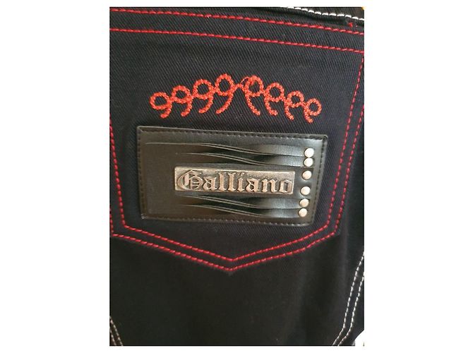 John Galliano Bestickte Denimjacke - Ansicht 9