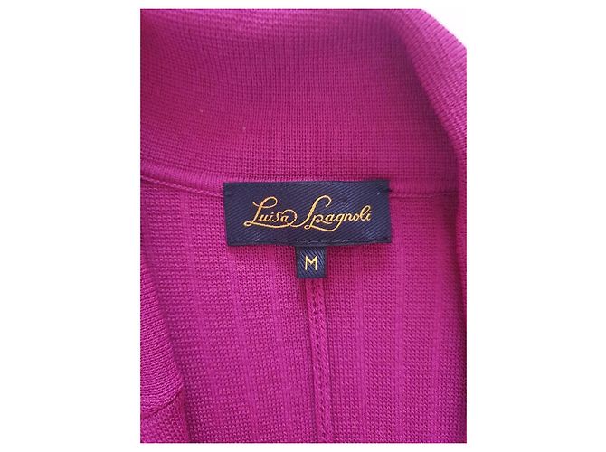 Vestido de punto Luisa Spagnoli Magenta - vista 4