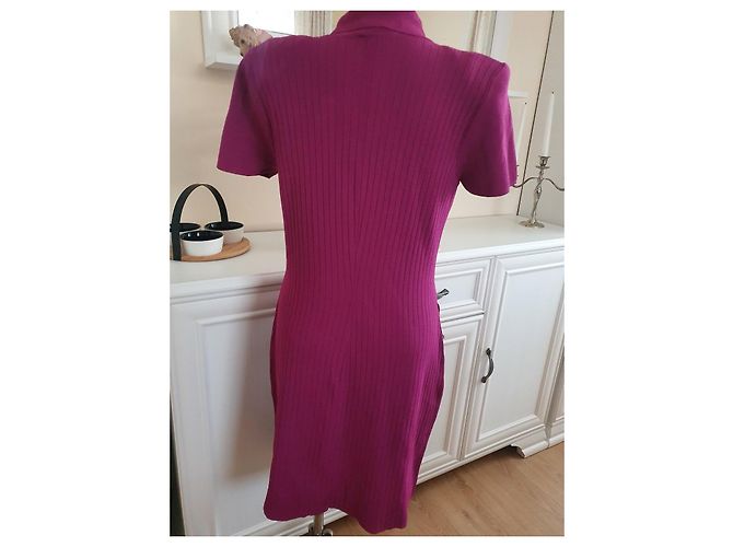 Vestido de punto Luisa Spagnoli Magenta - vista 7