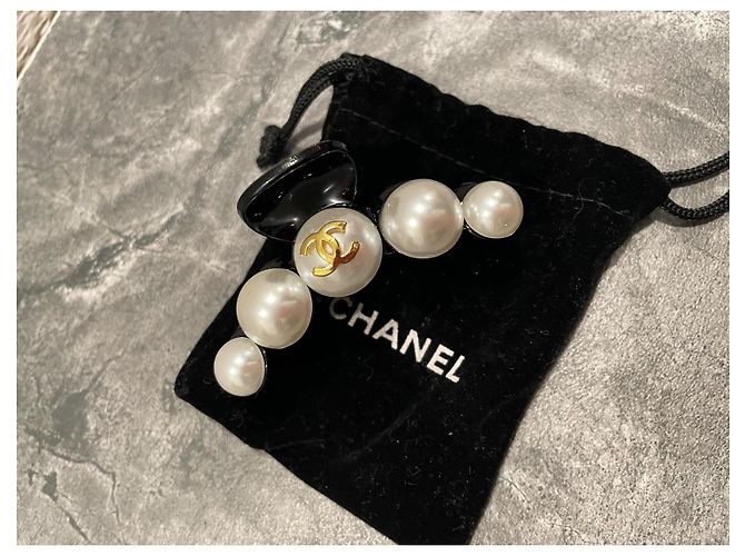 Molletta Chanel Perle e Oro - vista 2