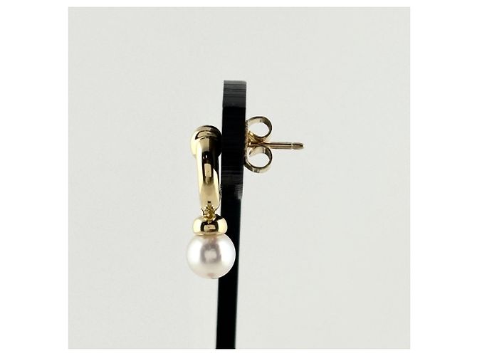 Autre Marque Orecchini a lobo in perle e oro giallo Tiffany & Co. - vista 2