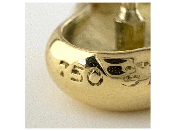 Autre Marque Orecchini a lobo Tiffany & Co. Bean in oro giallo - vista 4