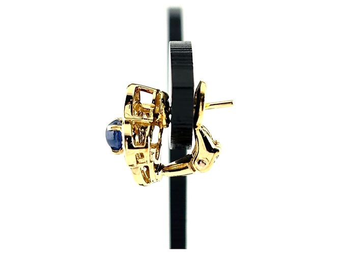 Orecchini Van Cleef & Arpels Trefle Yellow Gold - vista 4