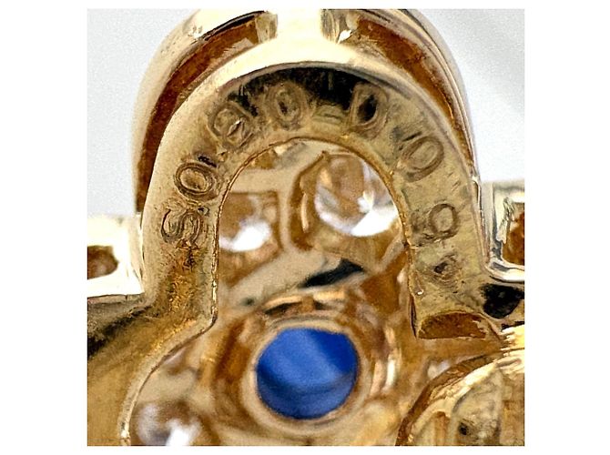 Orecchini Van Cleef & Arpels Trefle Yellow Gold - vista 5