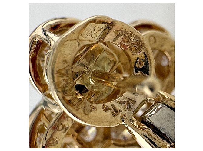 Orecchini Van Cleef & Arpels Trefle Yellow Gold - vista 6