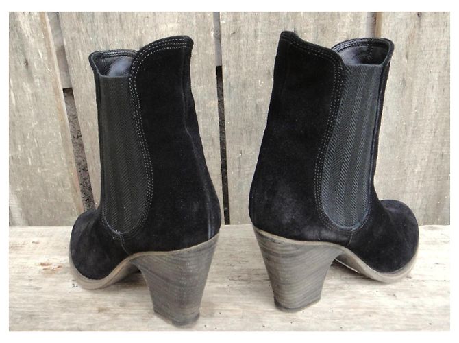 Autre Marque Fiorentini + Baker Botines Sammy I de Ante Negros - vista 5