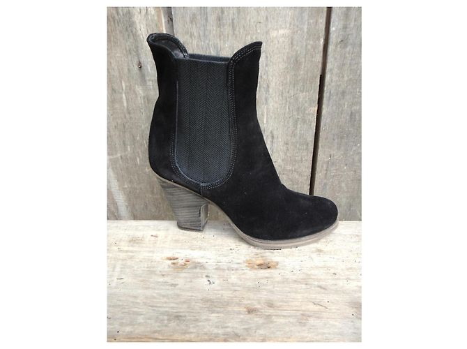 Autre Marque Fiorentini + Baker Botines Sammy I de Ante Negros - vista 9