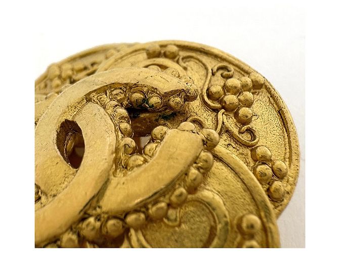Orecchini a clip Chanel placcati in oro - vista 4