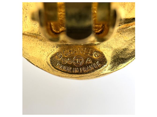 Orecchini a clip Chanel placcati in oro - vista 5