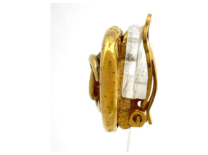 Orecchini a clip Chanel Gold - vista 2