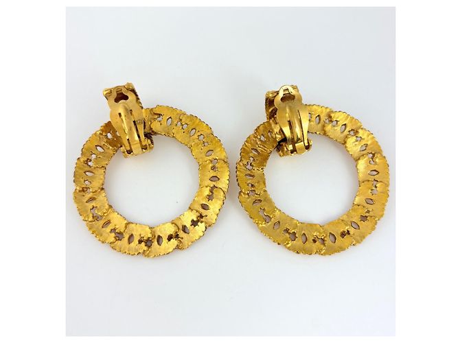Orecchini a clip Chanel Gold - vista 2