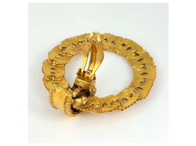 Orecchini a clip Chanel Gold - vista 3