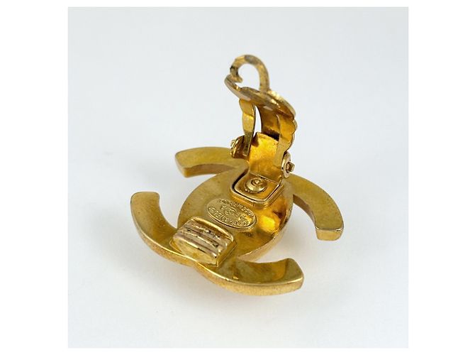 Orecchini a clip Chanel Gold - vista 3