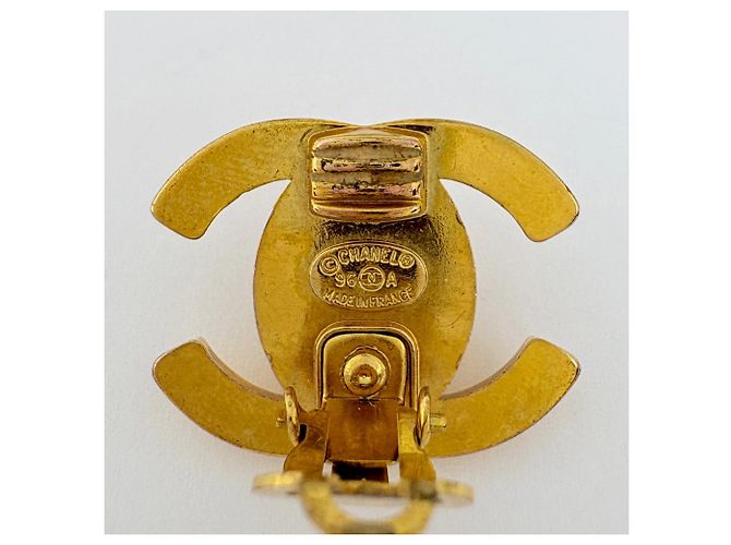 Orecchini a clip Chanel Gold - vista 5