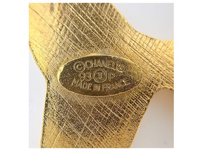 Spilla Vintage Chanel Fishbone - vista 6