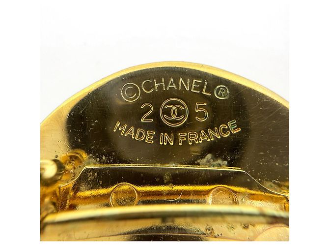 Spilla Chanel placcata oro - vista 6