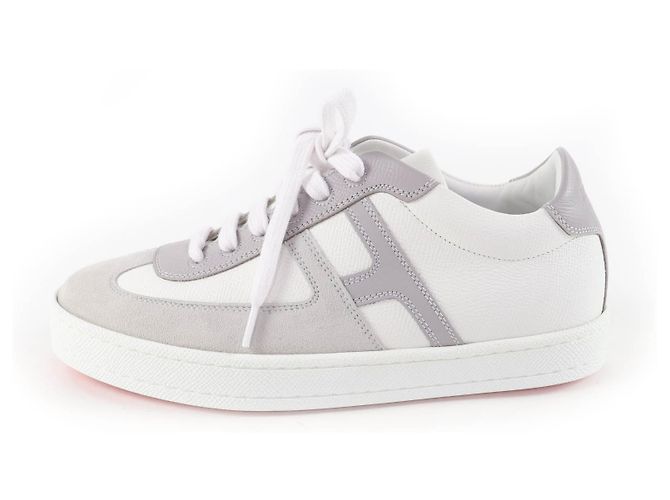 Sneakers Hermès Boomerang 35 in vitello - vista 5