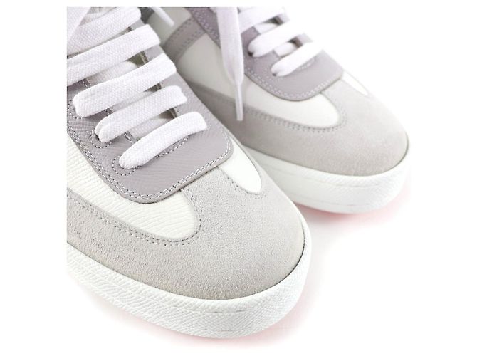 Sneakers Hermès Boomerang 35 in vitello - vista 8