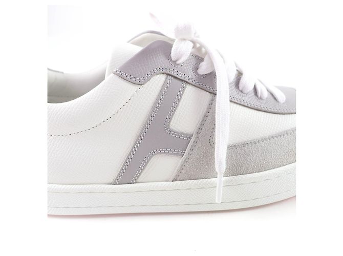 Sneakers Hermès Boomerang 35 in vitello - vista 9