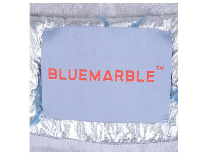 Autre Marque Giacca Bomber BLUE MARBLE Giacca con cappuccio in poliestere - vista 7