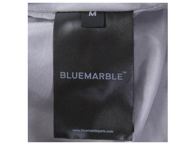 Autre Marque Giacca Bomber BLUE MARBLE Giacca con cappuccio in poliestere - vista 8