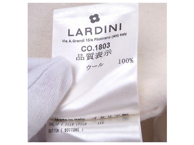 Abrigo de lana Lardini - vista 8