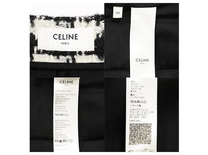 Céline CELINE Plisse-Rock aus Wollmischung mit Hahnentrittmuster - Ansicht 10