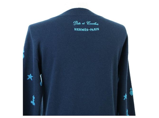 Vestido Hermès Poste et Cavalerie36 100% Cashmere - vista 7