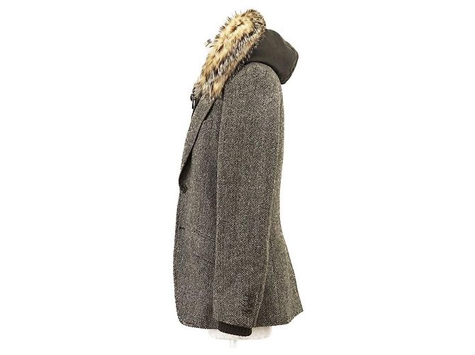 Dolce & Gabbana Chaqueta de piel de tejón de lana y piel de oveja Dolce&Gabbana - vista 4