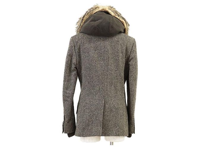 Dolce & Gabbana Chaqueta de piel de tejón de lana y piel de oveja Dolce&Gabbana - vista 7
