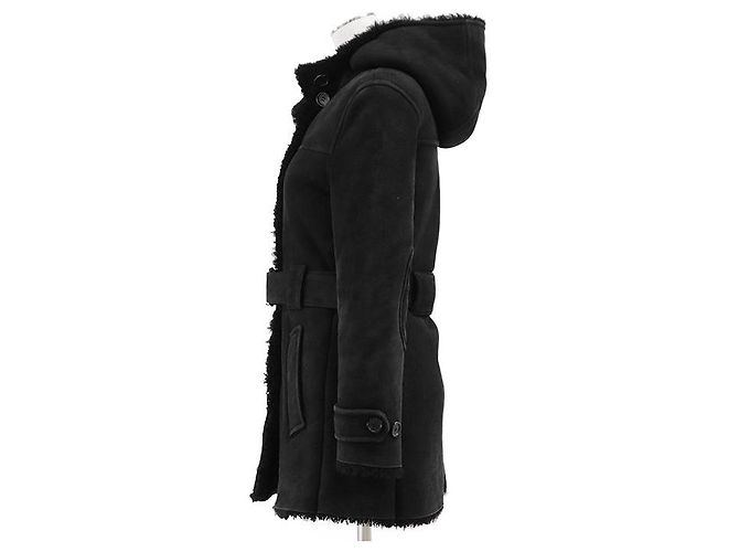 Cappotto in pelle di pecora Prada - vista 15