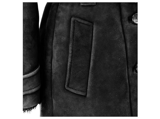 Cappotto in pelle di pecora Prada - vista 4